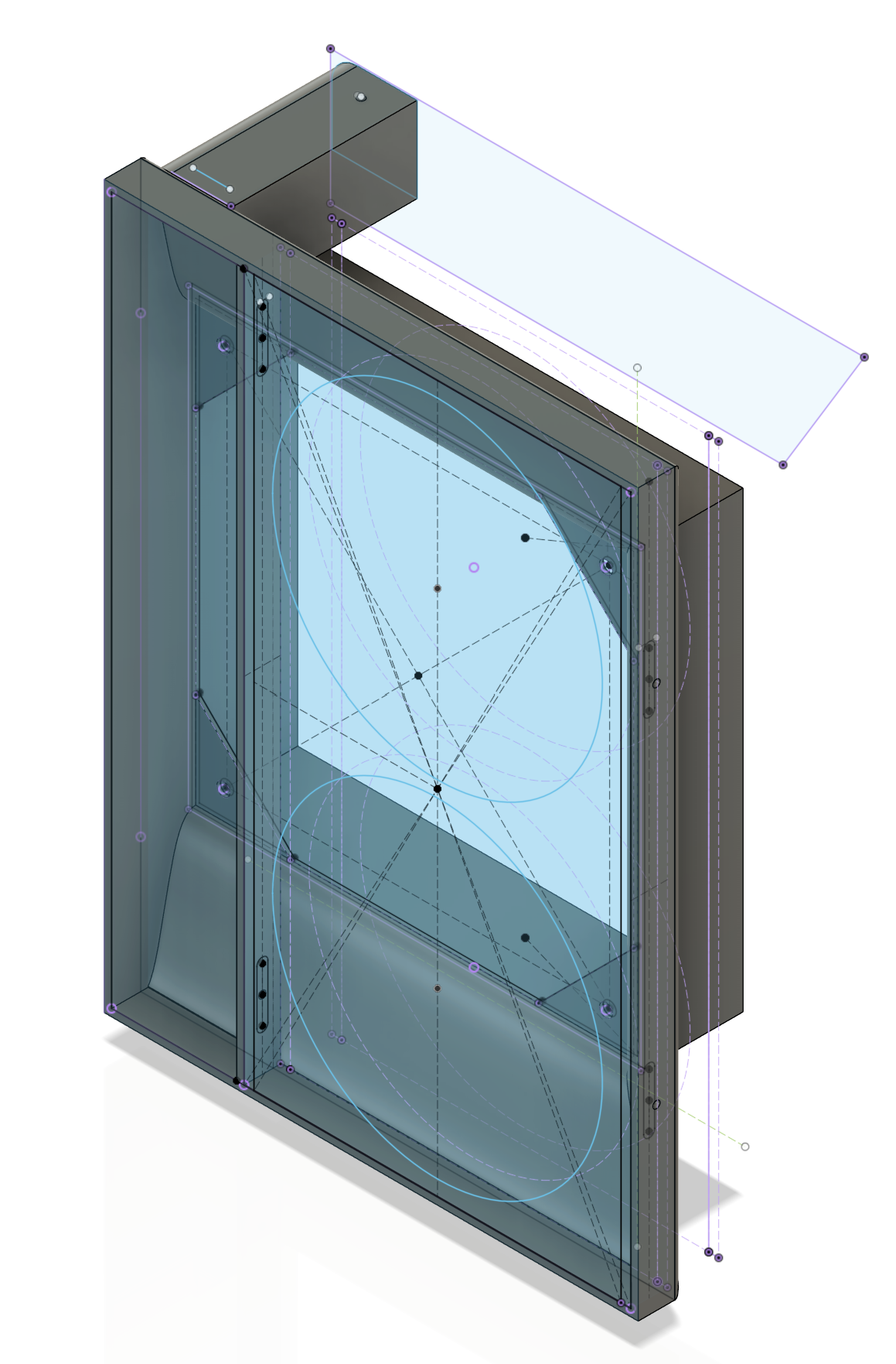 Screenshot of design from alternate perspective